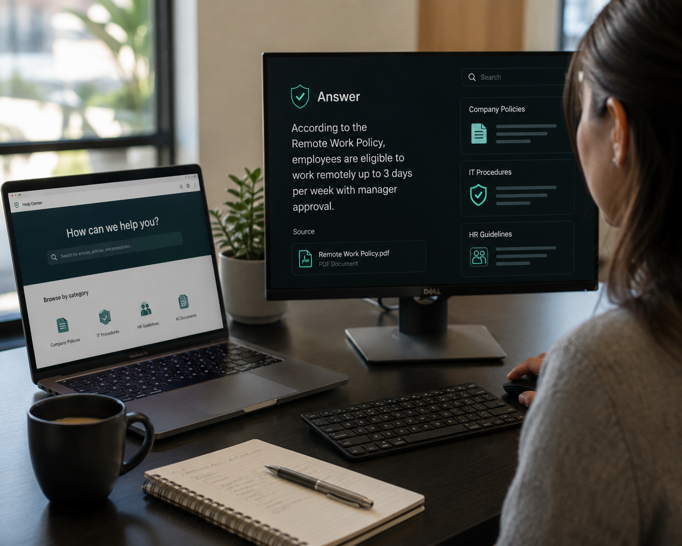 Staff knowledge assistant